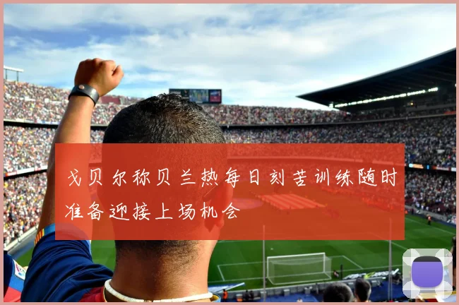 戈贝尔称贝兰热每日刻苦训练随时准备迎接上场机会