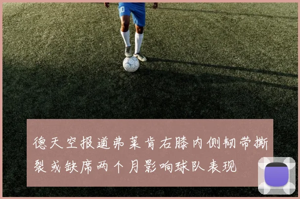 德天空报道弗莱肯右膝内侧韧带撕裂或缺席两个月影响球队表现